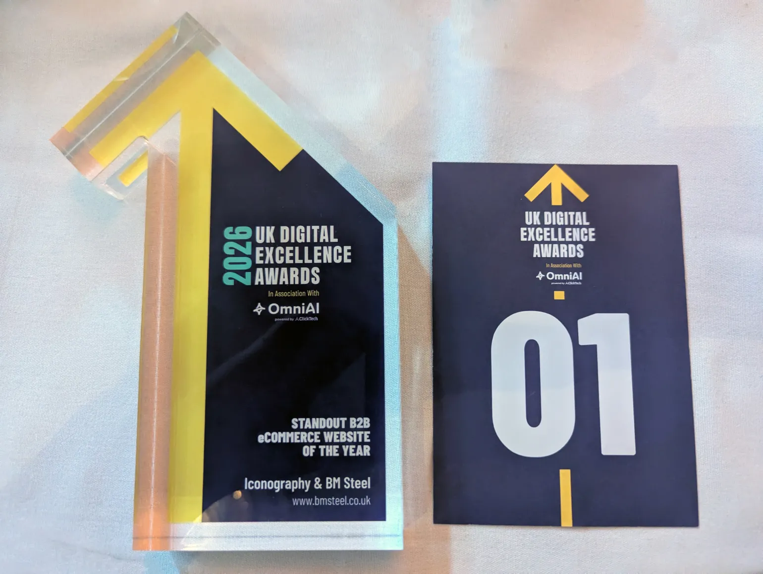 The judges thought...

&nbsp;

&ldquo;The website presents a strategically bold and commercially validated transformation that successfully digitises a complex industrial purchasing process. The innovative configuration engine supports sustainability and operational efficiency while driving strong, measurable commercial growth and delivering meaningful real-world impact.&rdquo;

&nbsp;

BM Steel are excited to build on this momentum and continue driving innovation in the steel industry!
